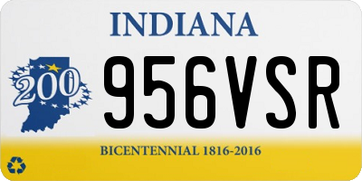 IN license plate 956VSR