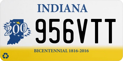 IN license plate 956VTT