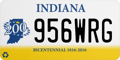 IN license plate 956WRG