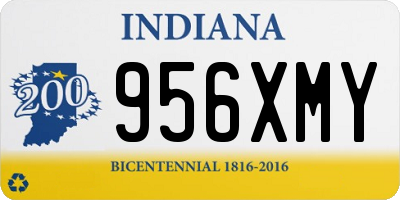 IN license plate 956XMY
