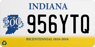 IN license plate 956YTQ