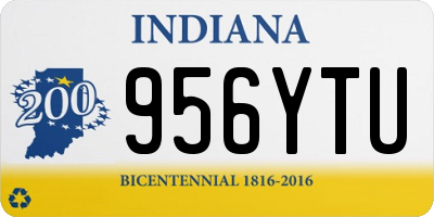 IN license plate 956YTU