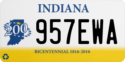 IN license plate 957EWA