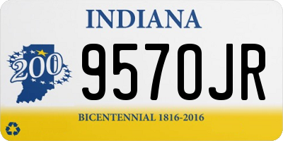 IN license plate 957OJR