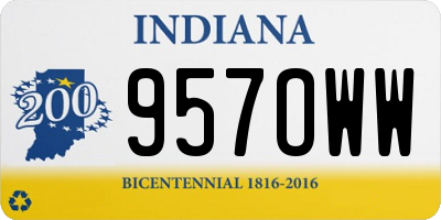 IN license plate 957OWW