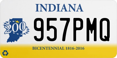 IN license plate 957PMQ