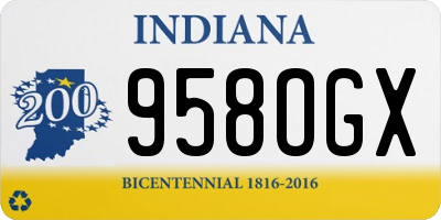 IN license plate 958OGX