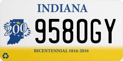 IN license plate 958OGY
