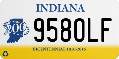 IN license plate 958OLF