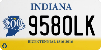 IN license plate 958OLK