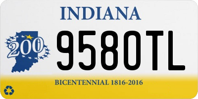 IN license plate 958OTL