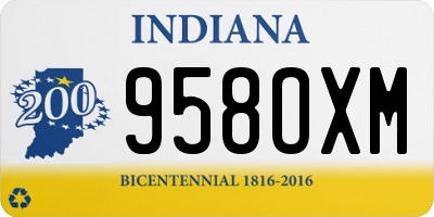 IN license plate 958OXM