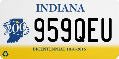 IN license plate 959QEU