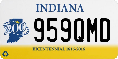 IN license plate 959QMD