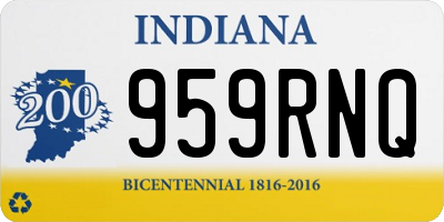IN license plate 959RNQ