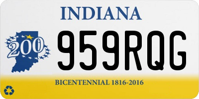 IN license plate 959RQG