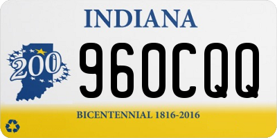 IN license plate 960CQQ
