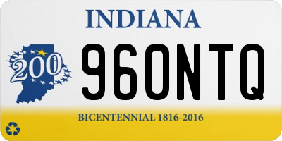 IN license plate 960NTQ