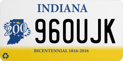 IN license plate 960UJK