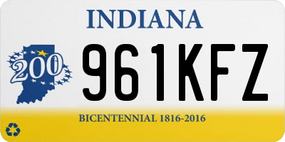 IN license plate 961KFZ