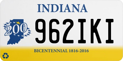 IN license plate 962IKI