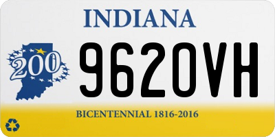 IN license plate 962OVH