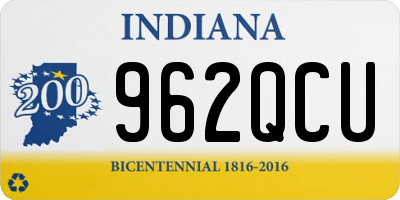 IN license plate 962QCU