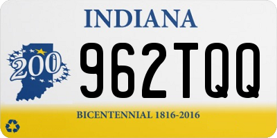 IN license plate 962TQQ