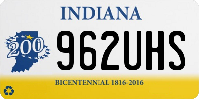 IN license plate 962UHS