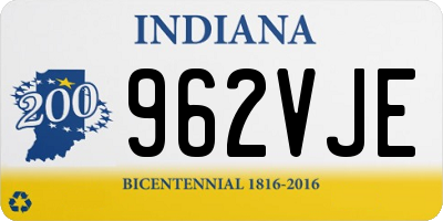IN license plate 962VJE