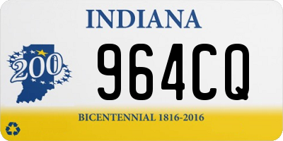 IN license plate 964CQ