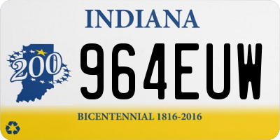 IN license plate 964EUW