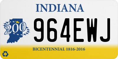 IN license plate 964EWJ