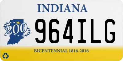 IN license plate 964ILG