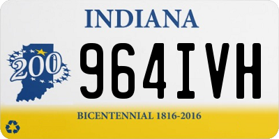 IN license plate 964IVH