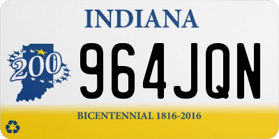 IN license plate 964JQN