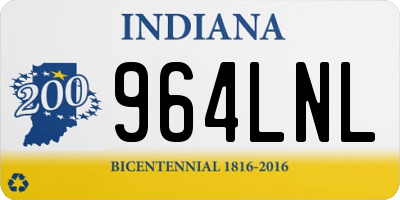 IN license plate 964LNL
