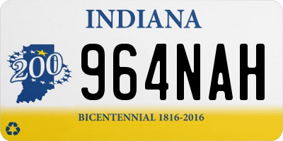 IN license plate 964NAH