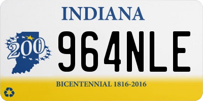 IN license plate 964NLE