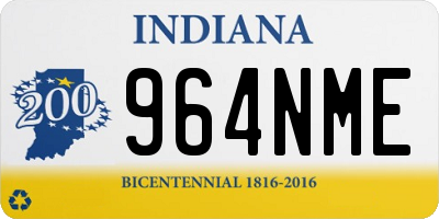IN license plate 964NME