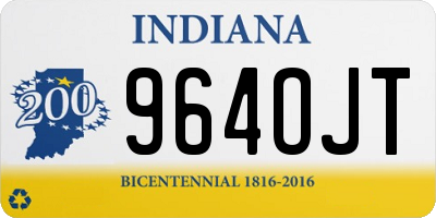 IN license plate 964OJT