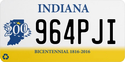 IN license plate 964PJI