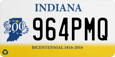 IN license plate 964PMQ