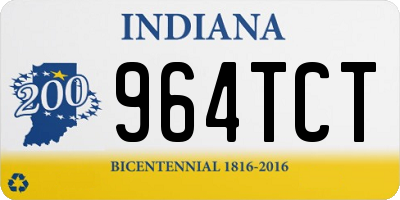 IN license plate 964TCT