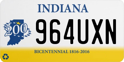 IN license plate 964UXN