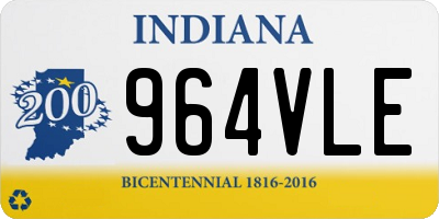 IN license plate 964VLE