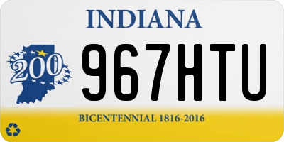 IN license plate 967HTU
