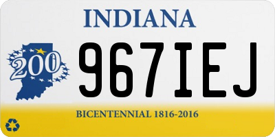 IN license plate 967IEJ