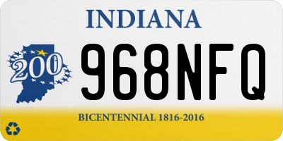 IN license plate 968NFQ