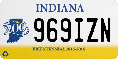 IN license plate 969IZN